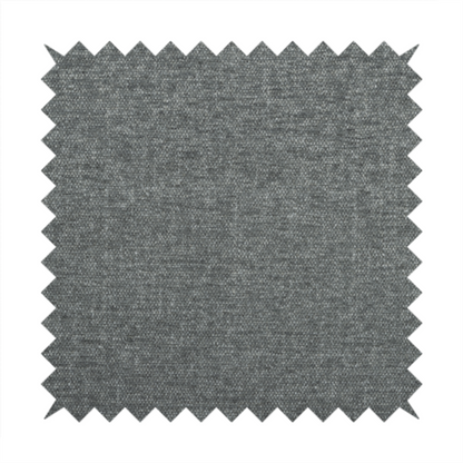 Nairobi Soft Textured Chenille Charcoal Colour Upholstery Fabric CTR-2144 - Roman Blinds