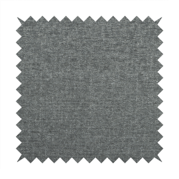 Nairobi Soft Textured Chenille Charcoal Colour Upholstery Fabric CTR-2144