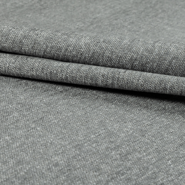 Nairobi Soft Textured Chenille Charcoal Colour Upholstery Fabric CTR-2144 - Made To Measure Curtains