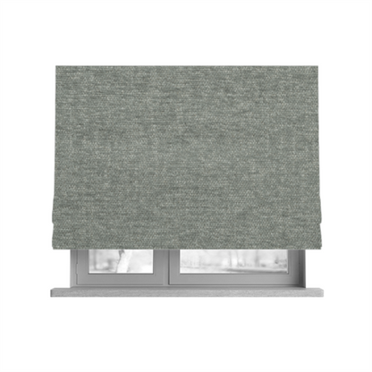 Nairobi Soft Textured Chenille Grey Colour Upholstery Fabric CTR-2145 - Roman Blinds