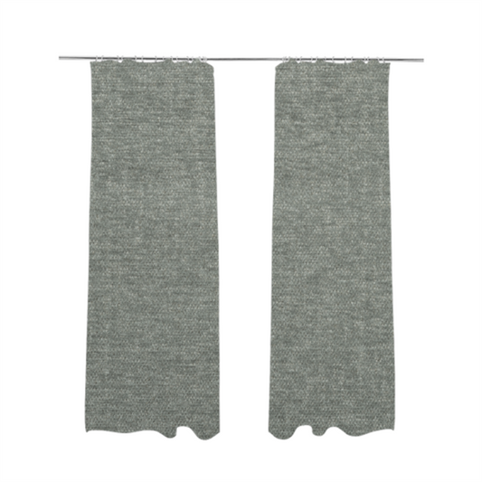 Nairobi Soft Textured Chenille Grey Colour Upholstery Fabric CTR-2145 - Made To Measure Curtains