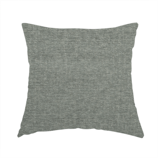 Nairobi Soft Textured Chenille Grey Colour Upholstery Fabric CTR-2145 - Handmade Cushions