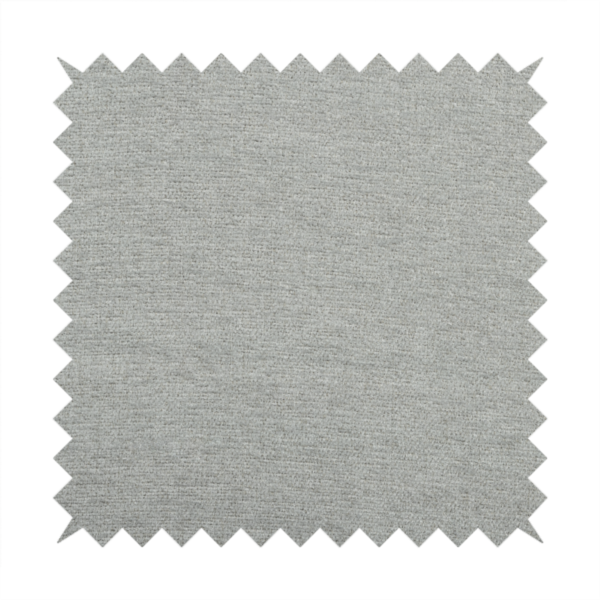 Nairobi Soft Textured Chenille Silver Colour Upholstery Fabric CTR-2146 - Roman Blinds