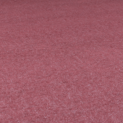 Nairobi Soft Textured Chenille Raspberry Red Colour Upholstery Fabric CTR-2149 - Roman Blinds