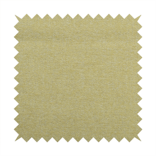 Nairobi Soft Textured Chenille Yellow Colour Upholstery Fabric CTR-2151