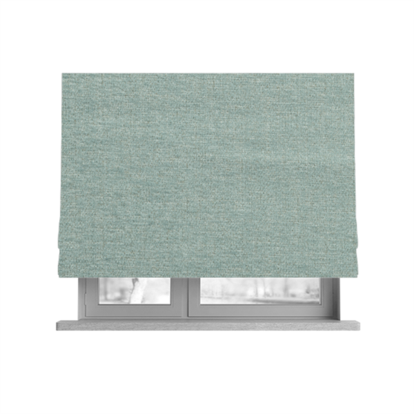 Nairobi Soft Textured Chenille Light Blue Colour Upholstery Fabric CTR-2152 - Roman Blinds