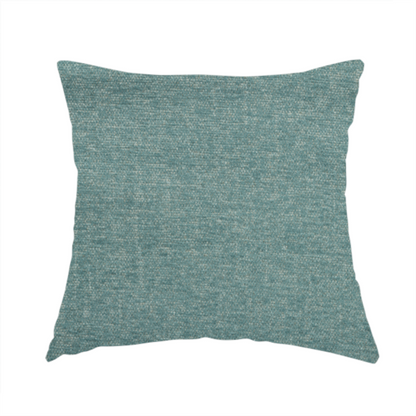 Nairobi Soft Textured Chenille Ocean Blue Colour Upholstery Fabric CTR-2153 - Handmade Cushions