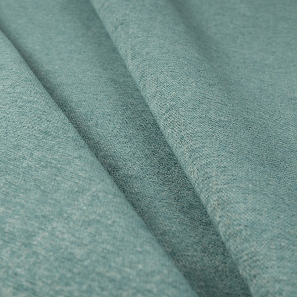 Nairobi Soft Textured Chenille Ocean Blue Colour Upholstery Fabric CTR-2153 - Made To Measure Curtains