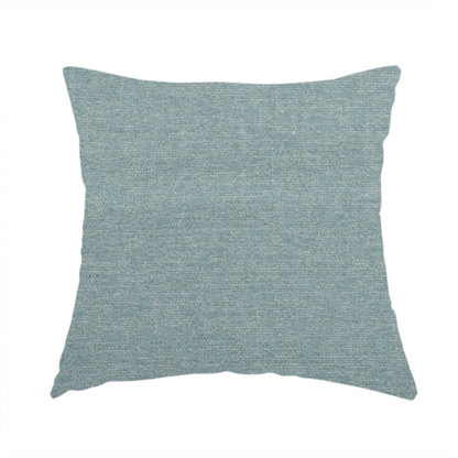 Nairobi Soft Textured Chenille Sky Blue Colour Upholstery Fabric CTR-2154 - Handmade Cushions