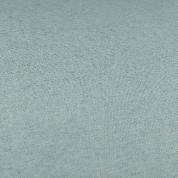 Nairobi Soft Textured Chenille Sky Blue Colour Upholstery Fabric CTR-2154