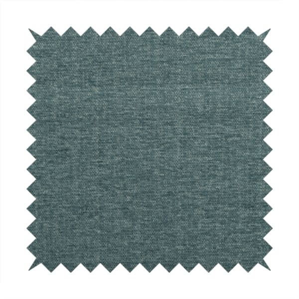 Nairobi Soft Textured Chenille Teal Blue Colour Upholstery Fabric CTR-2155 - Made To Measure Curtains