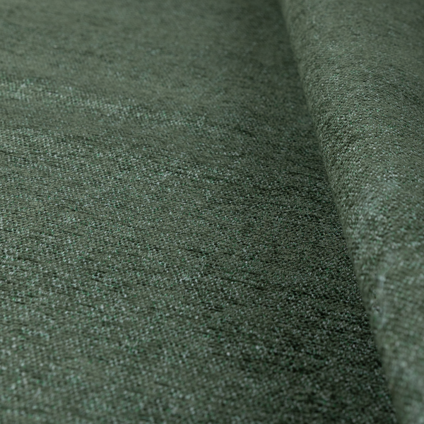 Nairobi Soft Textured Chenille Green Colour Upholstery Fabric CTR-2156 - Roman Blinds