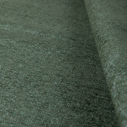 Nairobi Soft Textured Chenille Green Colour Upholstery Fabric CTR-2156 - Roman Blinds