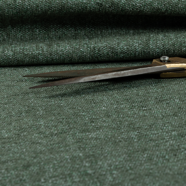 Nairobi Soft Textured Chenille Green Colour Upholstery Fabric CTR-2156 - Made To Measure Curtains