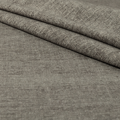 Nairobi Soft Textured Chenille Brown Colour Upholstery Fabric CTR-2157 - Made To Measure Curtains