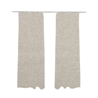 Nairobi Soft Textured Chenille Cream Colour Upholstery Fabric CTR-2159 - Made To Measure Curtains