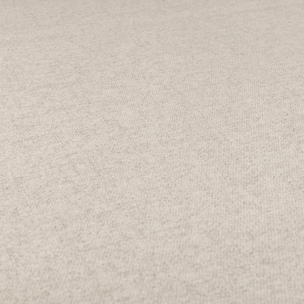 Nairobi Soft Textured Chenille Cream Colour Upholstery Fabric CTR-2159 - Roman Blinds