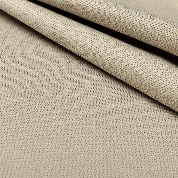 Trello Chenille Weave Material Cream With Grey Colour Upholstery Fabric CTR-2166 - Roman Blinds