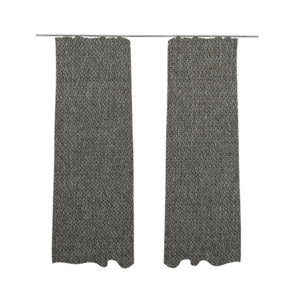 Trello Chenille Weave Material Grey Colour Upholstery Fabric CTR-2167 - Made To Measure Curtains