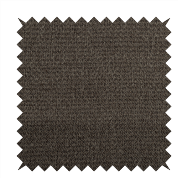 Trello Chenille Weave Material Chocolate Brown Colour Upholstery Fabric CTR-2169 - Roman Blinds