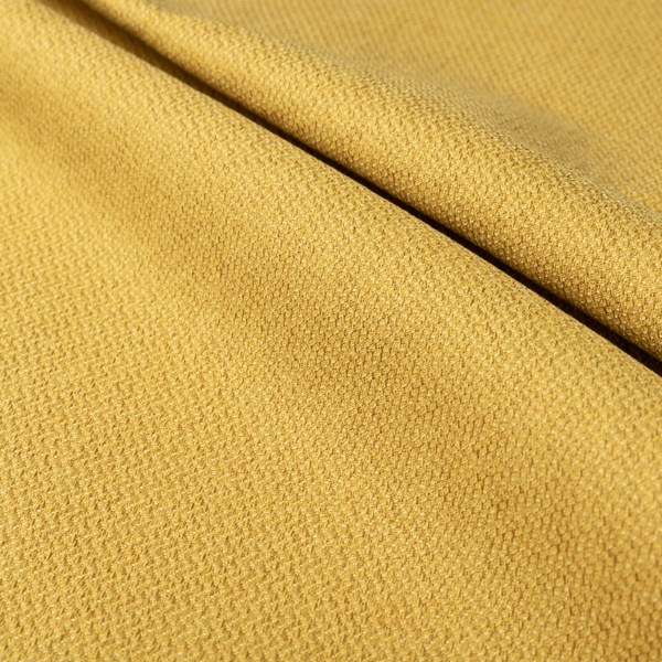 Trello Chenille Weave Material Yellow Colour Upholstery Fabric CTR-2170 - Roman Blinds