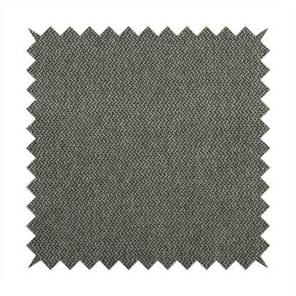 Trello Chenille Weave Material Black With Grey Colour Upholstery Fabric CTR-2174