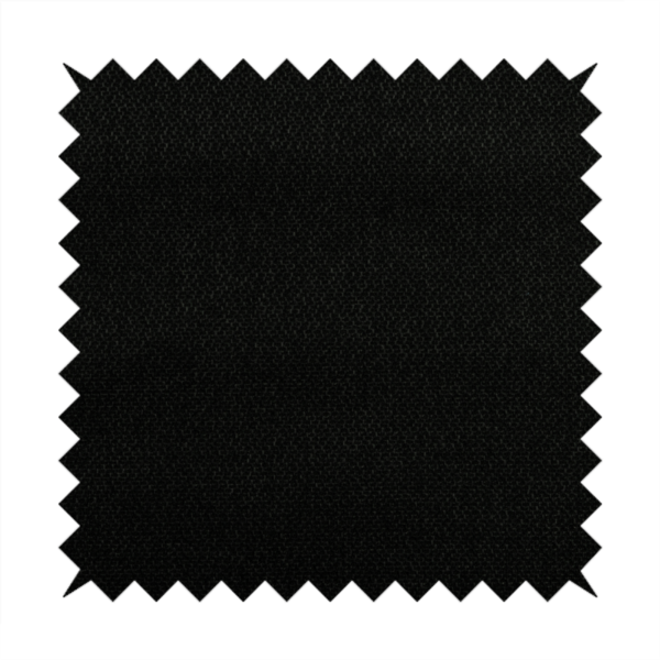 Trello Chenille Weave Material Black Colour Upholstery Fabric CTR-2176 - Made To Measure Curtains