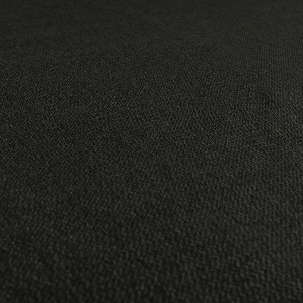 Trello Chenille Weave Material Black Colour Upholstery Fabric CTR-2176 - Handmade Cushions