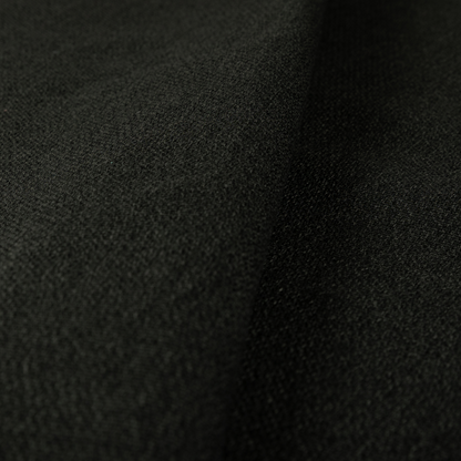 Trello Chenille Weave Material Black Colour Upholstery Fabric CTR-2176 - Handmade Cushions