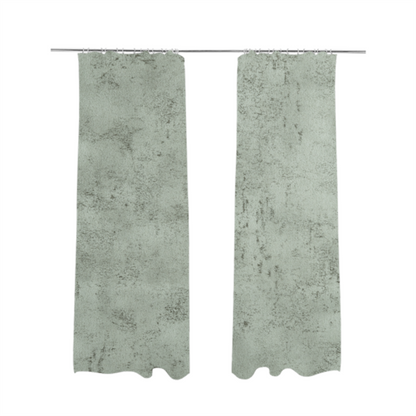 Souk Distressed Suede Silver Upholstery Fabric CTR-2177 - Made To Measure Curtains