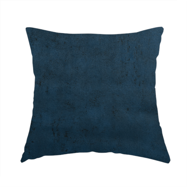 Souk Distressed Suede Blue Upholstery Fabric CTR-2179 - Handmade Cushions