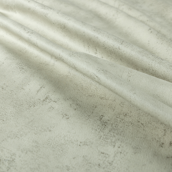 Souk Distressed Suede Cream Upholstery Fabric CTR-2183