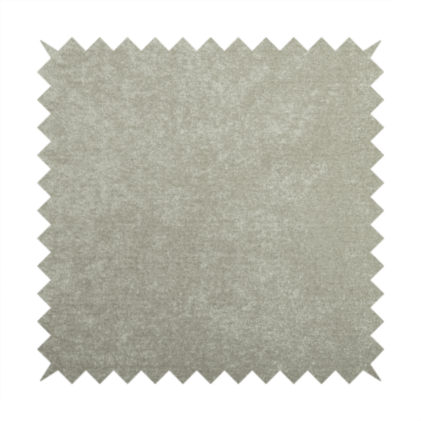 Bazaar Soft Shimmer Plain Chenille Cream Upholstery Fabric CTR-2187