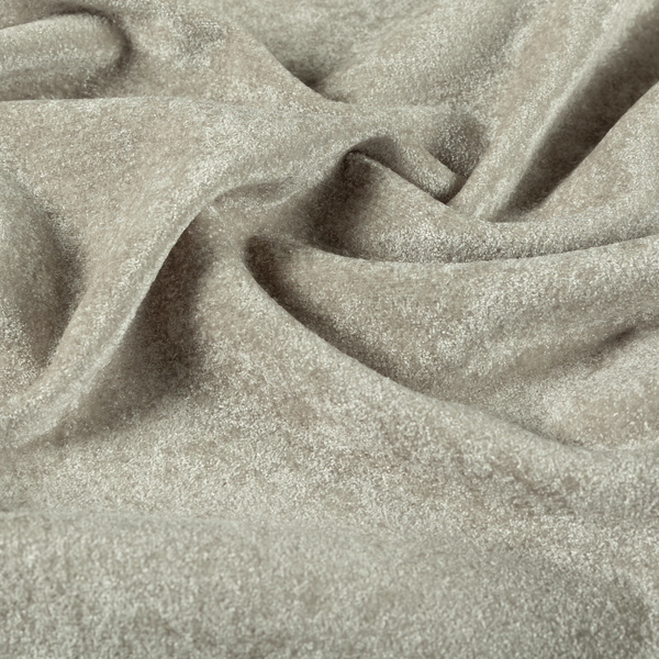Bazaar Soft Shimmer Plain Chenille Cream Upholstery Fabric CTR-2187 - Roman Blinds