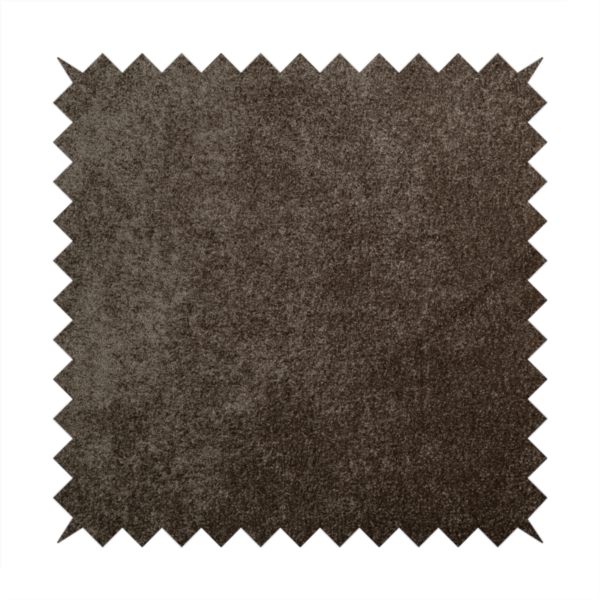 Bazaar Soft Shimmer Plain Chenille Brown Upholstery Fabric CTR-2189 - Roman Blinds