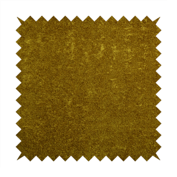 Bazaar Soft Shimmer Plain Chenille Yellow Upholstery Fabric CTR-2191 - Roman Blinds