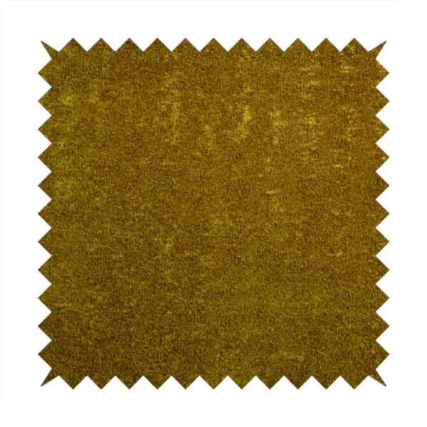 Bazaar Soft Shimmer Plain Chenille Yellow Upholstery Fabric CTR-2191