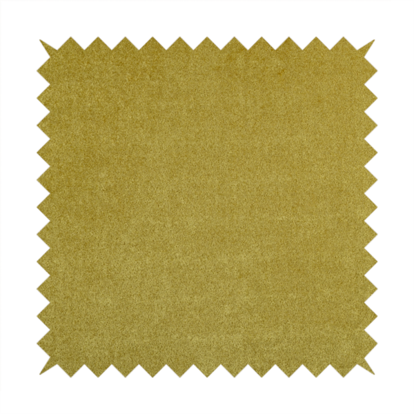 Bazaar Soft Shimmer Plain Chenille Yellow Upholstery Fabric CTR-2192