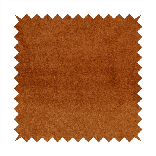 Bazaar Soft Shimmer Plain Chenille Orange Upholstery Fabric CTR-2194