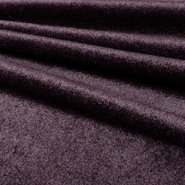 Bazaar Soft Shimmer Plain Chenille Purple Upholstery Fabric CTR-2196