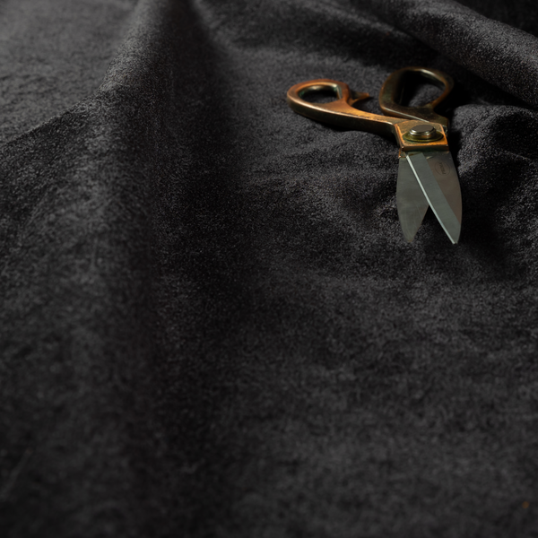 Bazaar Soft Shimmer Plain Chenille Dark Purple Upholstery Fabric CTR-2198 - Handmade Cushions