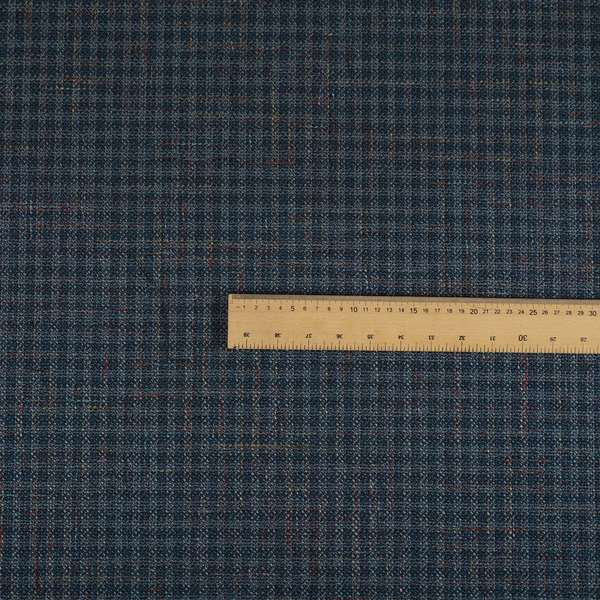 Byron Thick Durable Weave Blue Colour Furnishing Fabrics CTR-22 - Made To Measure Curtains