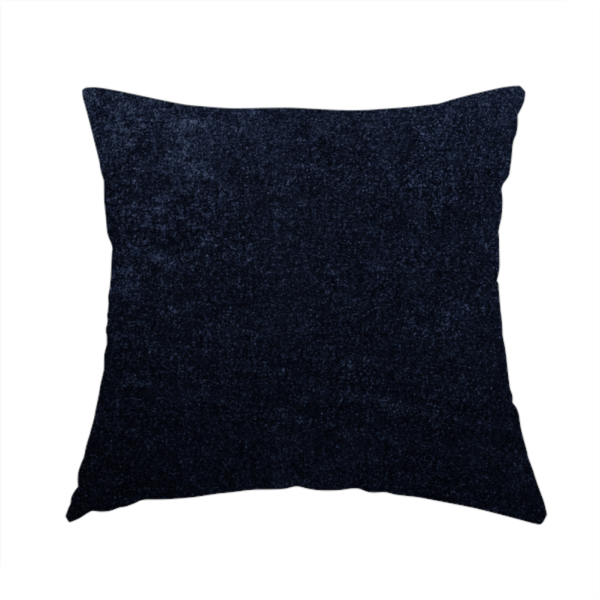 Bazaar Soft Shimmer Plain Chenille Blue Upholstery Fabric CTR-2201 - Handmade Cushions