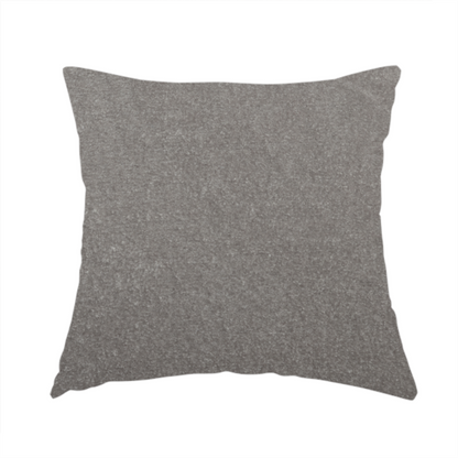Bazaar Soft Shimmer Plain Chenille Silver Upholstery Fabric CTR-2202 - Handmade Cushions