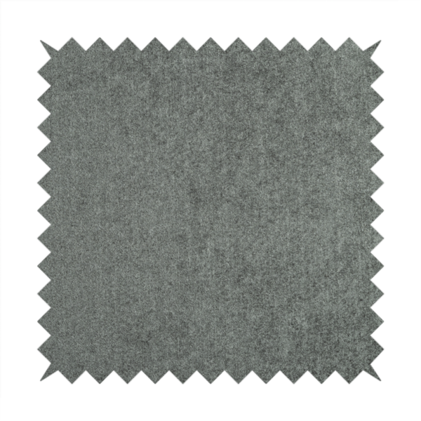 Bazaar Soft Shimmer Plain Chenille Grey Upholstery Fabric CTR-2203 - Roman Blinds