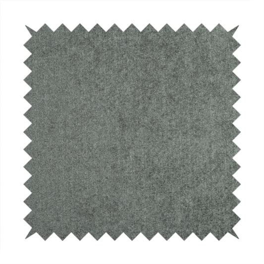 Bazaar Soft Shimmer Plain Chenille Grey Upholstery Fabric CTR-2203