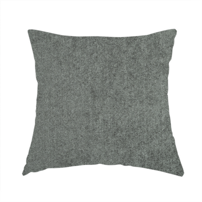 Bazaar Soft Shimmer Plain Chenille Grey Upholstery Fabric CTR-2203 - Handmade Cushions