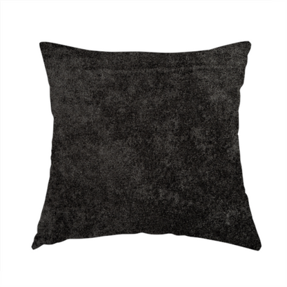 Bazaar Soft Shimmer Plain Chenille Grey Upholstery Fabric CTR-2204 - Handmade Cushions