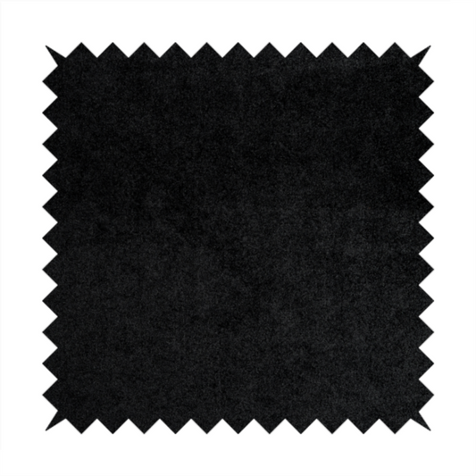 Bazaar Soft Shimmer Plain Chenille Black Upholstery Fabric CTR-2205