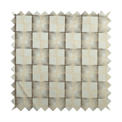 Casa Textured Uniformed Block Shine Pattern Cream Furnishing Fabric CTR-2206 - Roman Blinds